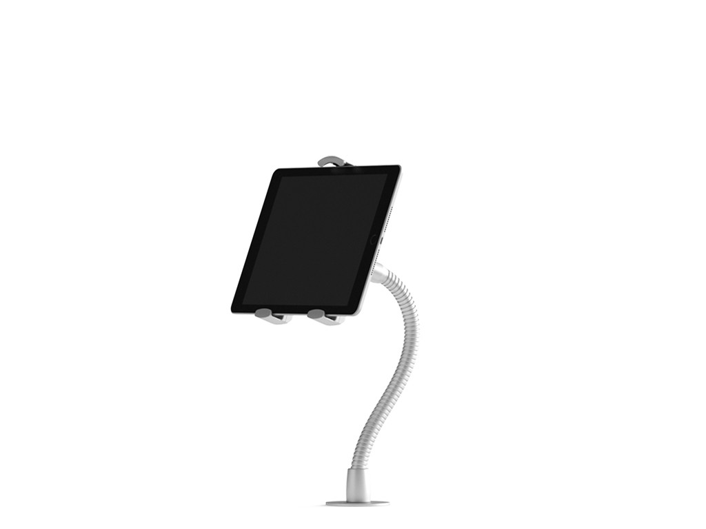 xMount@Desk allround - iPad table and counter mount with swan neck.