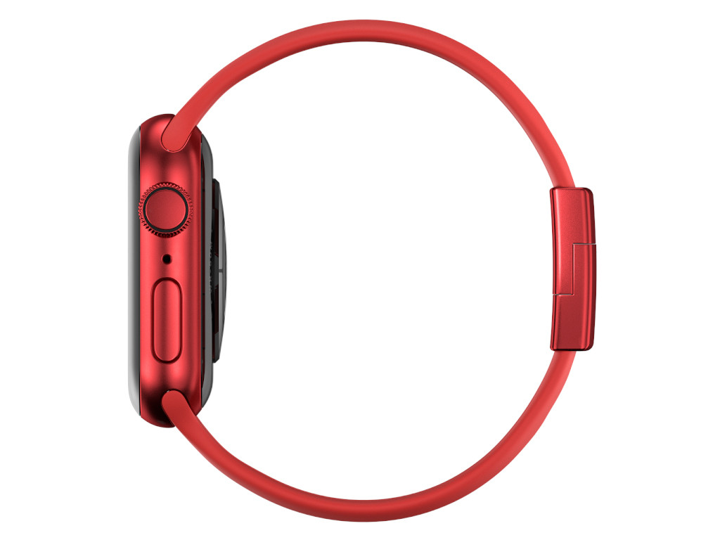 xMount@Strap Apple Watch band red aluminum close red