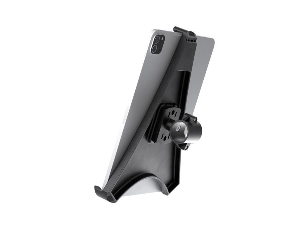 xMount@Tube Flexibel - iPad Pro 12,9" Fahrradhalterung behält das iPad im Blick und die Hände