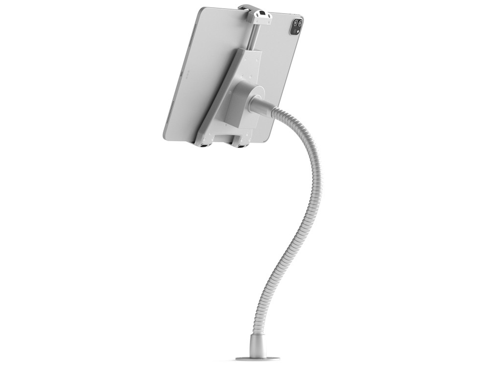 xMount@Desk allround - iPad table and counter mount with swan neck.