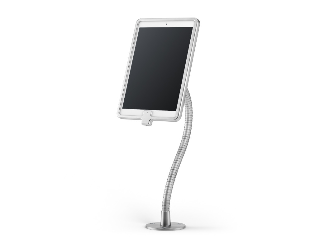 xMount@Desk Secure2 - iPad Pro 9,7" Diebstahlsicherung als Tisch und Thekenhalterung mit Schwannenh