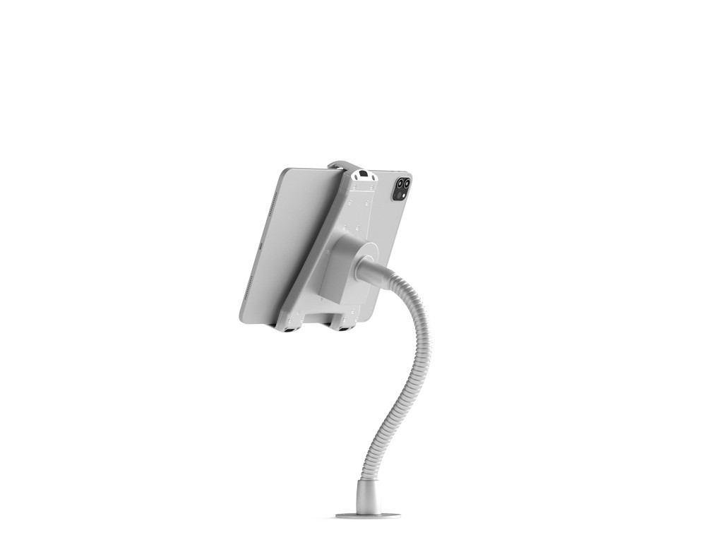 xMount@Desk allround - iPad table and counter mount with swan neck.