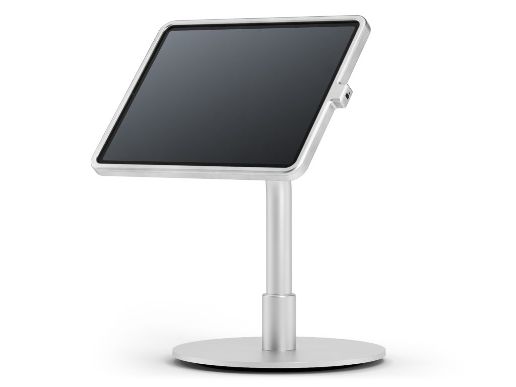 Permanent Screw Fix Adjustable Tablet Holder with Key Lock for Apple iPad 3 (sku 44084)