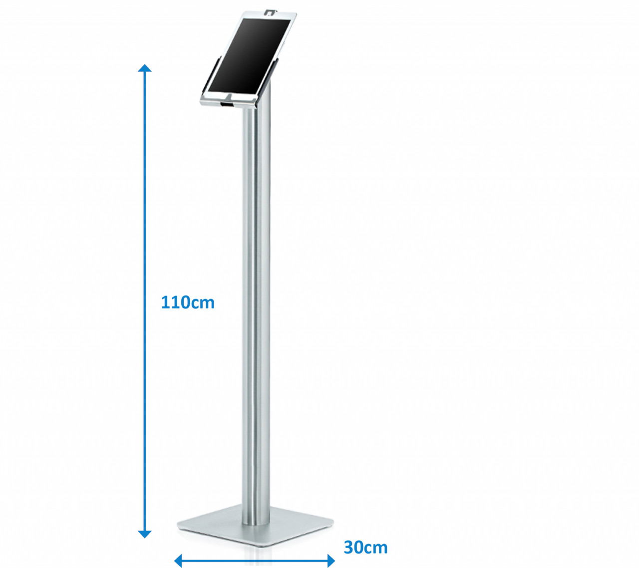 xMount@Stand Energy iPad 3 Floor Stand- with USB Charging Function and Theft Protection