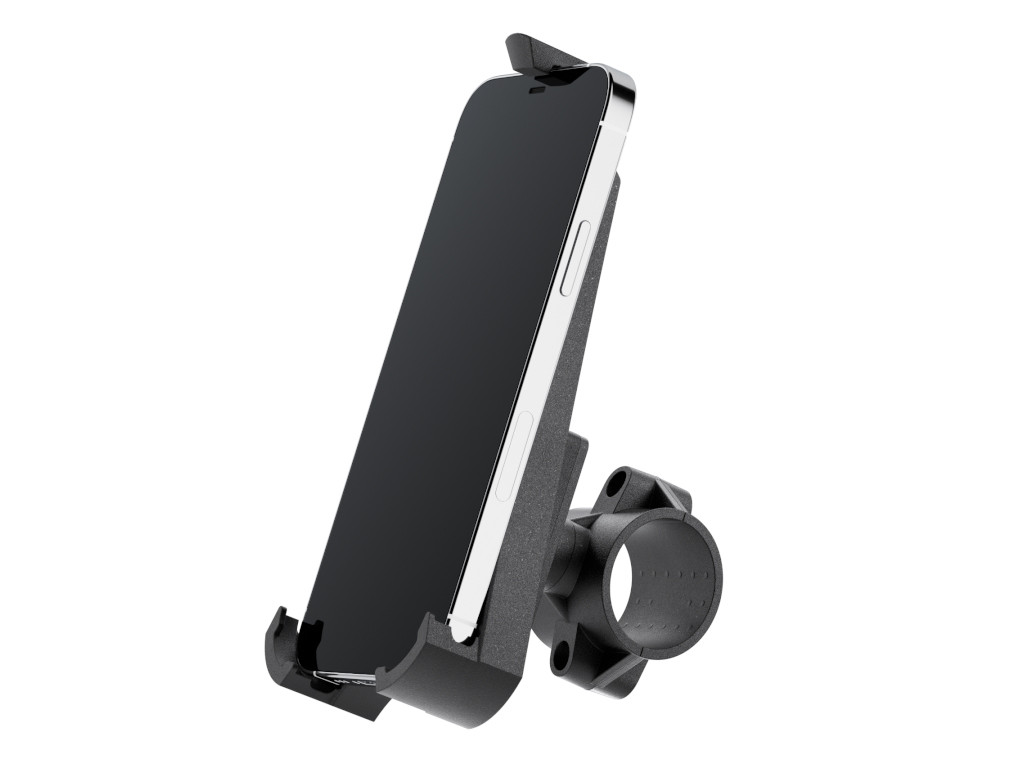 xMount@Bike - iPhone 14 Pro Fahrradhalterung behält das iPhone im Blick und die Hände am Lenker