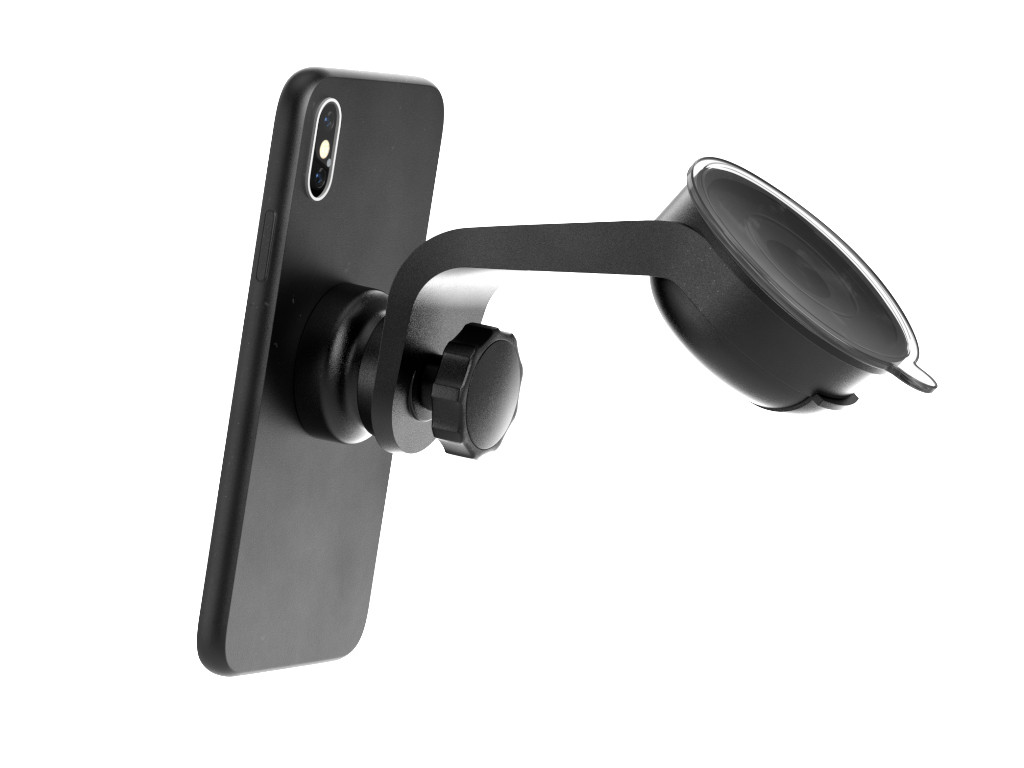 xMount@Cover Mount Car holder for iPhones in the protective sleeve