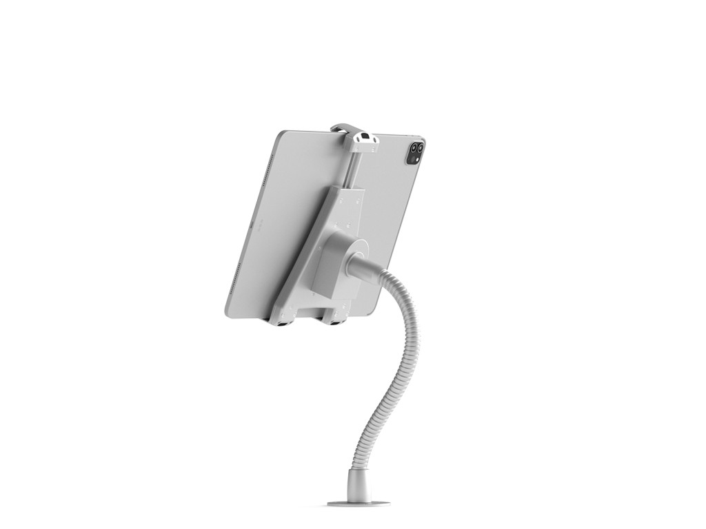 xMount@Desk allround - iPad table and counter mount with swan neck.