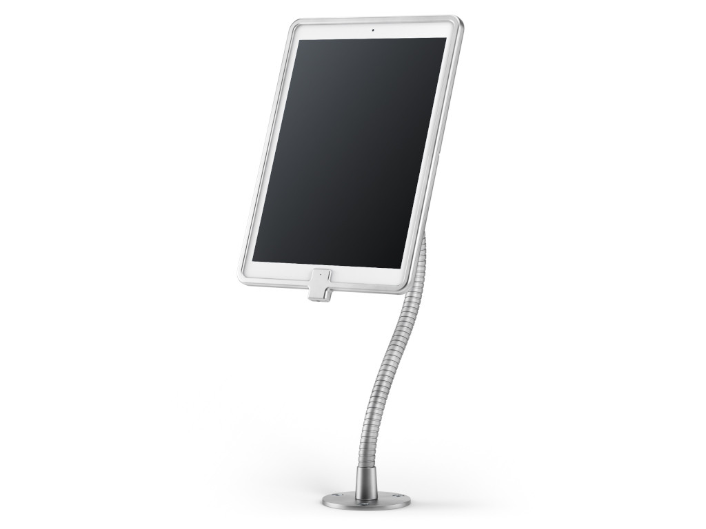 xMount@Desk Secure2 - iPad Pro 12,9" Diebstahlsicherung als Tisch und Thekenhalterung mit Schwannenh