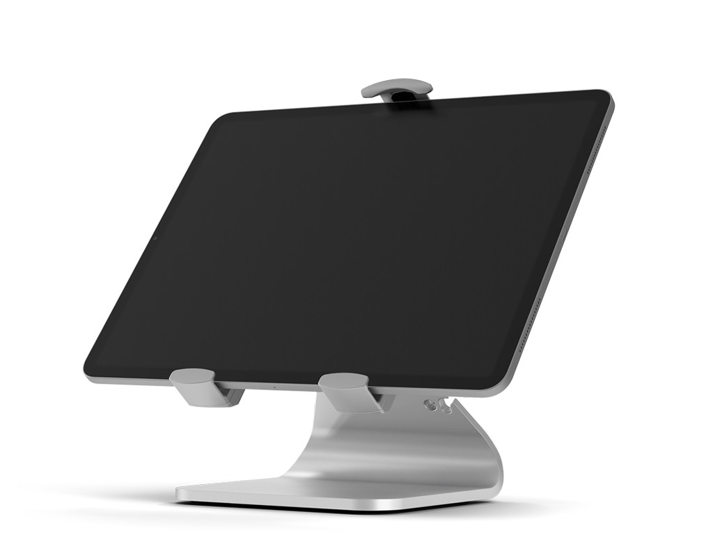 xMount@Table top Allround-Table holder made of high-quality aluminum for all tablets.