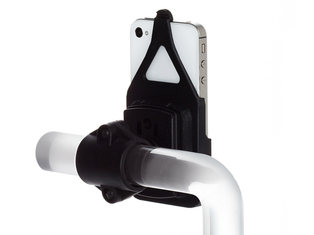 xMount@Bike - iPhone 4 & 4s Fahrradhalterung behält das iPhone im Blick und die Hände am Lenker