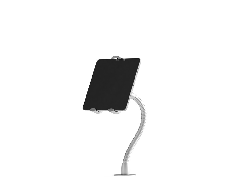 xMount@Desk allround - iPad table and counter mount with swan neck.