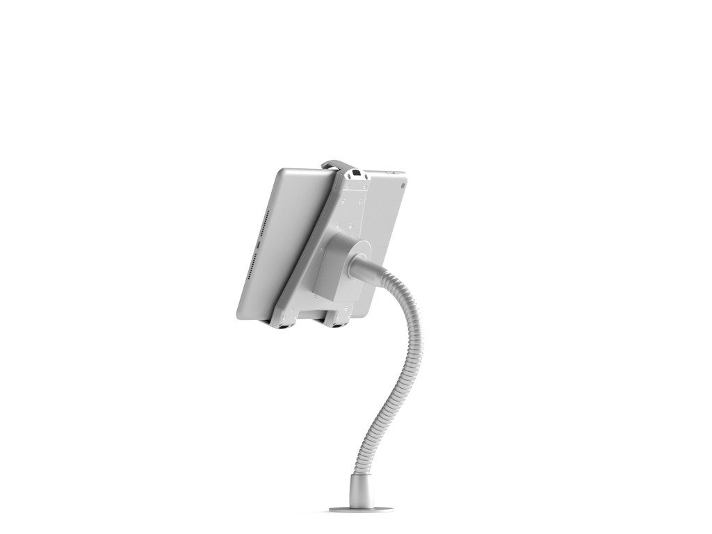 xMount@Desk allround - iPad table and counter mount with swan neck.