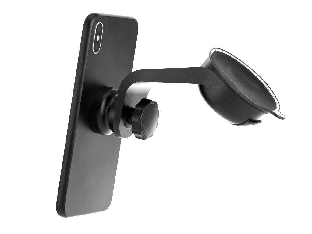 xMount@Cover Mount Car holder for iPhones in the protective sleeve