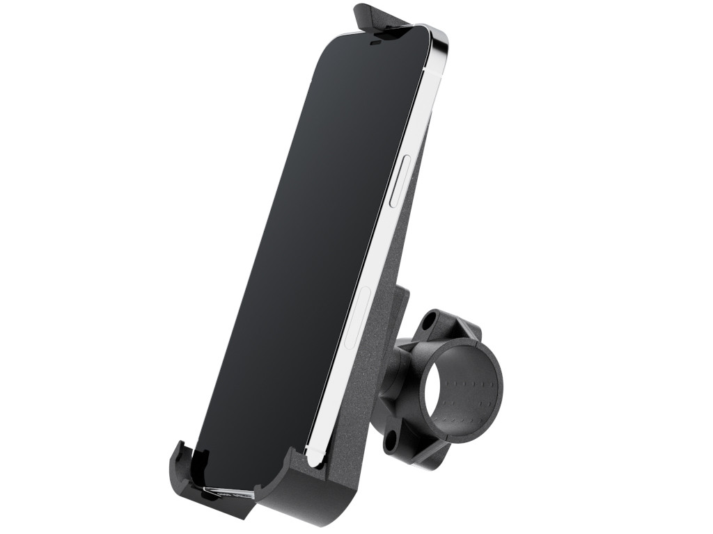 xMount@Bike - iPhone 14 Plus Fahrradhalterung behält das iPhone im Blick und die Hände am Lenker