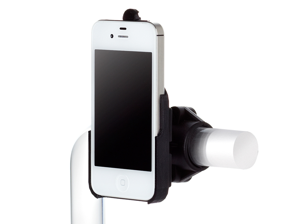 iPhone 4 & 4s Fahrradhalterung behält das iPhone im Blick