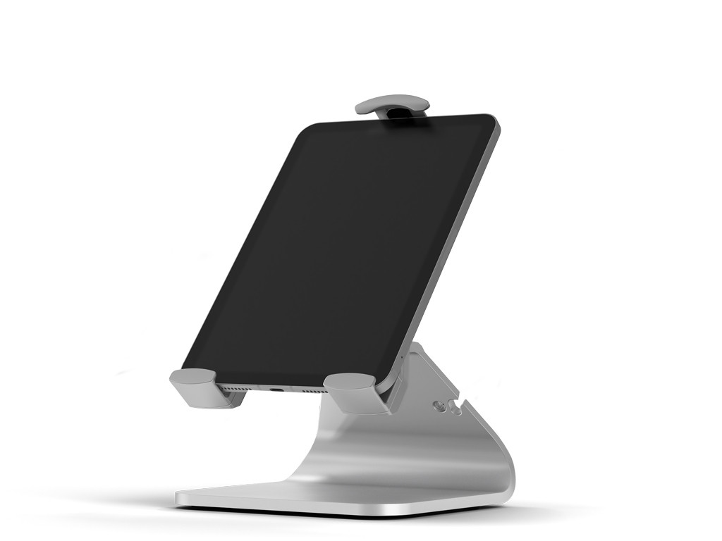 xMount@Table top Allround-Table holder made of high-quality aluminum for all tablets.