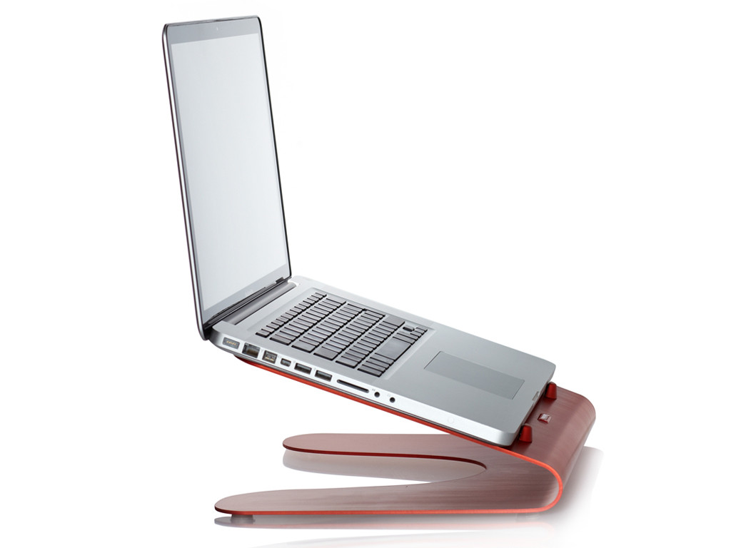 xMount@Wave MacBook Stand/Table Stand red