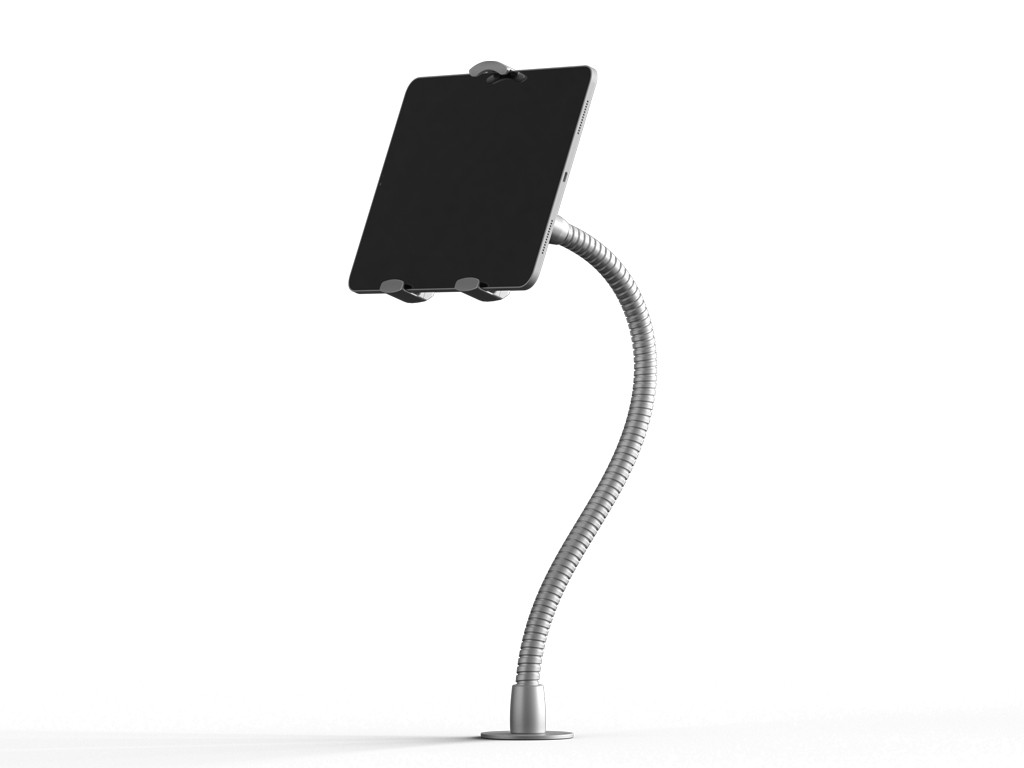 xMount@Desk allround - iPad table and counter mount with swan neck.